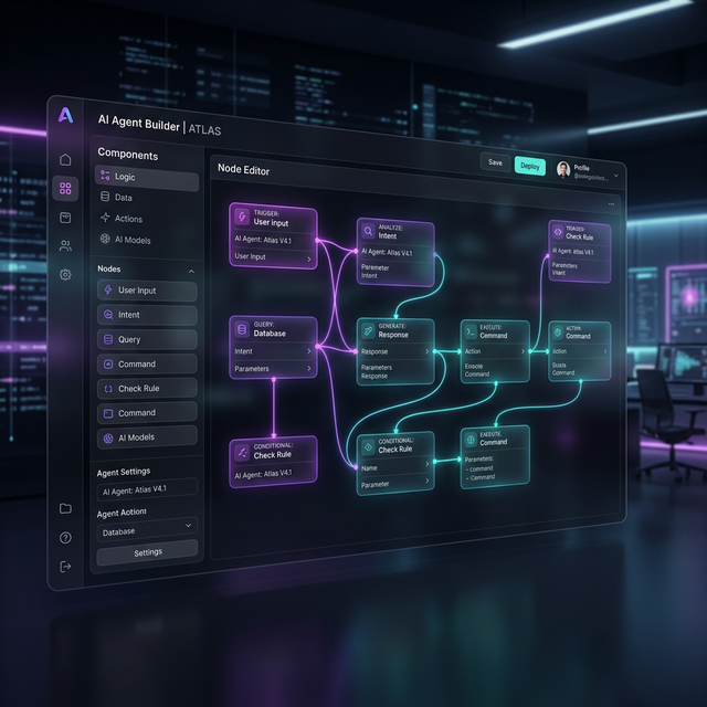 Agent Builder Dashboard Screenshot